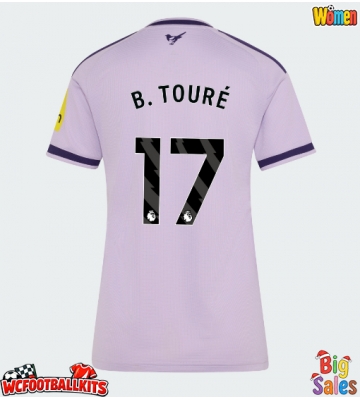 Newcastle United Bazoumana Toure #17 Replica Third Stadium Shirt for Women 2026-27 Short Sleeve